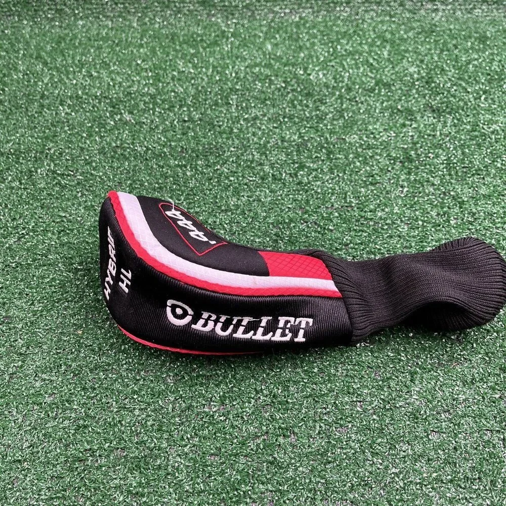 Bullet Fairway Hybrid HL .444‎ Golf Headcover Black Red White